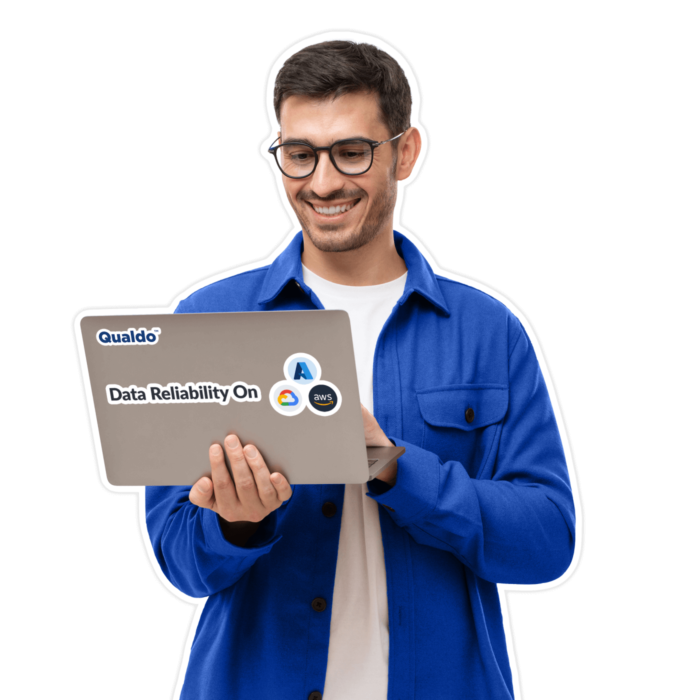 Data engineer checking cloud data quality using a unified tool