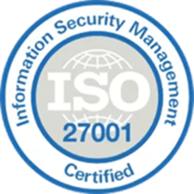 ISO-certified for secure and compliant data operations